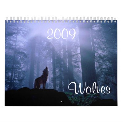 Wolves Calendar by beverlytazangel