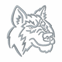 Wolves embroidered shirts