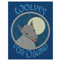 Wolves for Obama 2012 Flyer