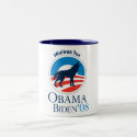 Wolves for Obama Mug