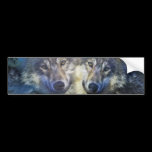 Wolves in the night bumper stickers