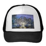 Wolves in the night trucker hat