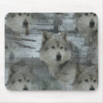 Wolves in the Wild Mouse Pad