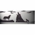 Wolves_light photo sculptures by Haohmauru Wolves_light photo sculptures
