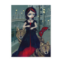 "Wolves of Venice" Postcard