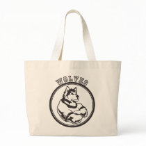 Wolves or Wolf Mascot bags