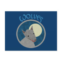 Wolves Postcard