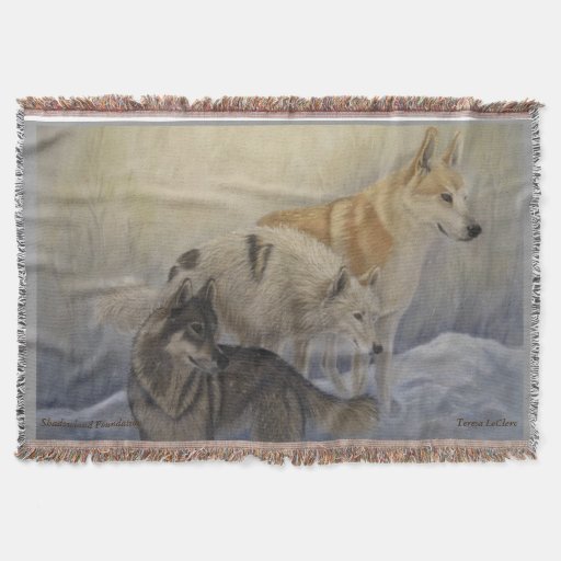 Wolves Throw Blanket Zazzle