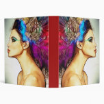 WOMAN 3 RING BINDER