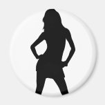 Woman 5 magnets