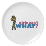 Woman Air Force Plate
