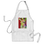 Woman and All Sorts of Cool Things Going On Aprons