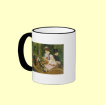 Woman and Child Driving, Mary Cassatt mugs by vintagegiftmall Woman and Child Driving, Mary Cassatt mugs