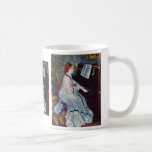Woman At The Piano By Pierre-Auguste Renoir Mug
