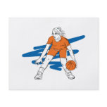 woman basketbal player flyers