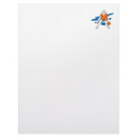 woman basketbal player letterhead