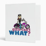 Woman Biker Binders