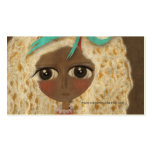Woman Black Beauty Contemporary business cards