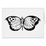 Woman Butterfly Greeting Card
