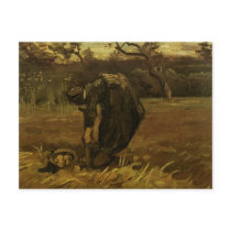 Woman Digging Up Potatoes, Vincent van Gogh Postcards