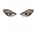 Woman eyes t-shirts