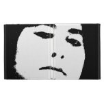 woman face ipad folio covers woman face ipad folio covers