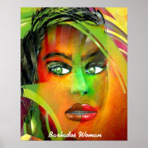 Woman from Barbados Poster