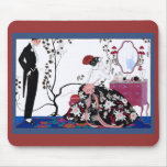 Woman Getting Ready for a Party Mousepad