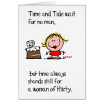 Woman Greeting Card