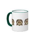 Woman heart frame Mug