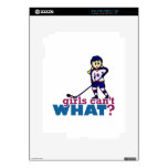 Woman Hockey Player iPad 2 Decals