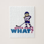 Woman Hockey Player Puzzles