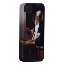 Woman Holding a Balance Iphone 4 Cases