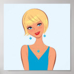 Woman Illustrated posters