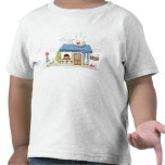 Woman in a coffee shop t-shirts