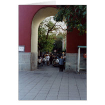 Woman in an Archway cards