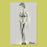 woman in bathing suit posters