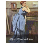 Woman In Blue By Corot Jean-Baptiste-Camille (Best flyers