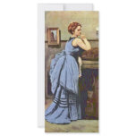 Woman In Blue By Corot Jean-Baptiste-Camille (Best Rack Cards