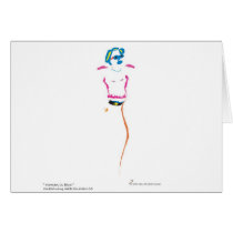 Woman in Blue cards by Blizz21 Woman in Blue cards