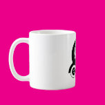 Woman in Blue in Cartoon Car Coffee Mugs