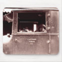 Woman in Eastman Kodak Co. Car mousepads by scenesfromthepast Woman in Eastman Kodak Co. Car mousepads