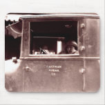 Woman in Eastman Kodak Co. Car mousepads