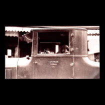 Woman in Eastman Kodak Co. Car posters