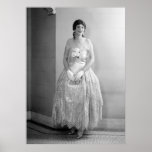 Woman in Fancy Dress, 1920s Poster
