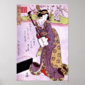 Woman in Purple posters
