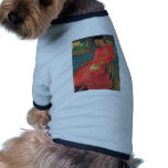 Woman In Red Dress By Paul Gauguin (Best Quality) Pet Clothes