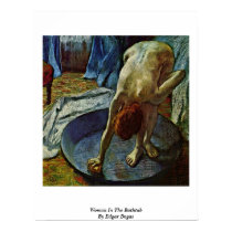 Woman In The Bathtub By Edgar Degas posters