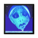 Woman in the moon Magnet