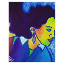 Woman in Thought by Piliero letterhead